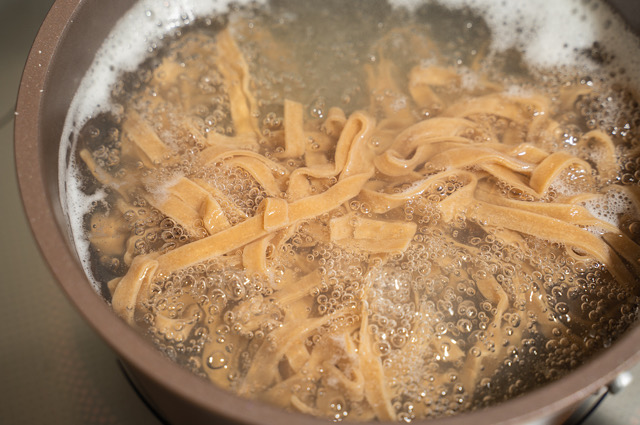 ベースパスタ　茹で方